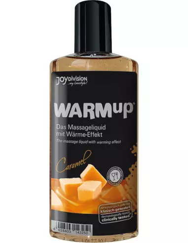 WARMup Caramel Masszázsolaj 150 ml Masszázsgyertyák és olajok Joydivision