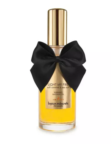 APHRODISIA LIGHT MY FIRE SOFT CARAMEL Masszázsolaj 100ML Masszázsgyertyák és olajok Bijoux Indiscrets