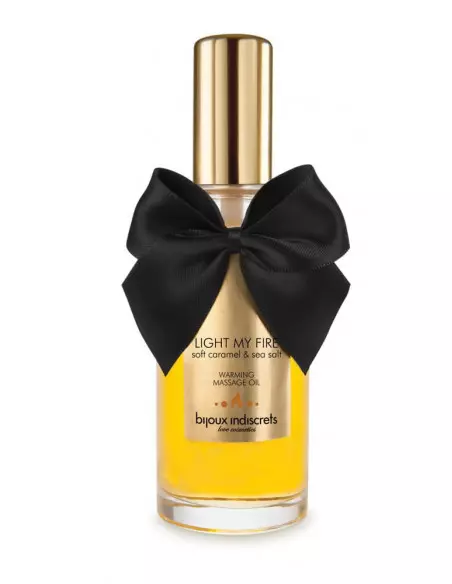 APHRODISIA LIGHT MY FIRE SOFT CARAMEL Masszázsolaj 100ML Masszázsgyertyák és olajok Bijoux Indiscrets