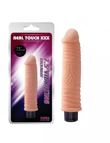 Real Touch XXX 7.5 inch Vibrating Cock No.07 Vibrátor Realisztikus vibrátorok Chisa Novelties