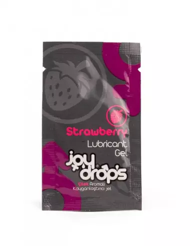 Strawberry Vízbázisú Síkosító - 5 ml Vízbázisú síkosítók JoyDrops