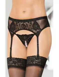 Garterbelt 3319 - black S/M Harisnyák - Harisnyatartók Softline