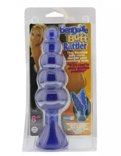 Bendable Butt Rattler Blue Fenékdugó Fenékdugók Nmc