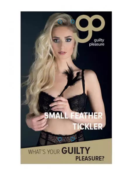 GP Small Feather Cirógató Fekete Cirógatók Guilty Pleasure