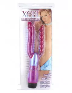 Xcel Double Penetrating VibrátorPurple Nonfiguratív vibrátorok Seven Creations