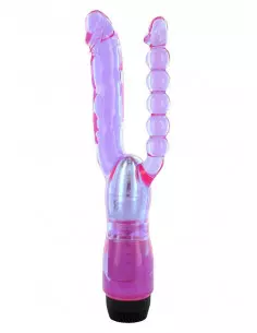 Xcel Double Penetrating VibrátorPurple Nonfiguratív vibrátorok Seven Creations 2