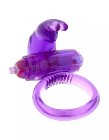 Rabbit Silicone Vibrating Purple Péniszgyűrű Péniszgyűrűk - Mandzsetták Seven Creations