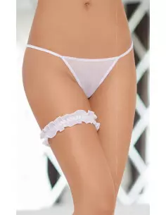 Garter 7406 - white S-L Harisnyák - Harisnyatartók Softline