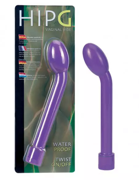 Hip-G Purple G-Spot Vibrátor Nonfiguratív vibrátorok Seven Creations