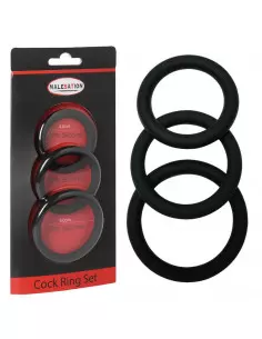 Malesation Set Péniszgyűrű Péniszgyűrűk - Mandzsetták Malesation