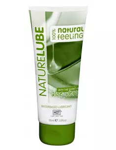 HOT Nature Lube Vízbázisú Síkosító Aloe Vera 30 ml Vízbázisú síkosítók Hot