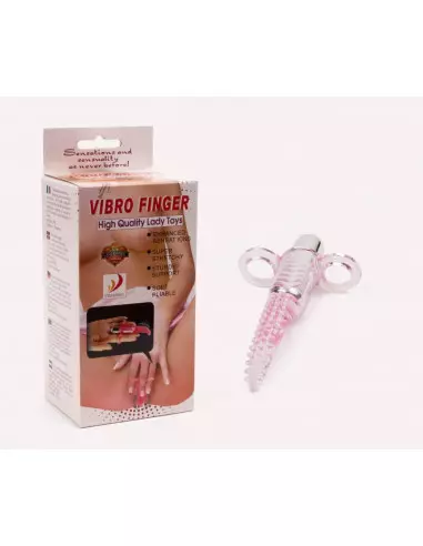 Vibro Finger Pink Ujjazó Ujjazók Debra