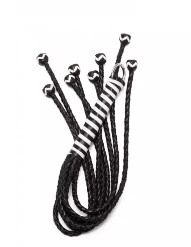 8 Tail Polish Leather Flogger 22 inch Korbács Korbácsok - Pálcák - Paskolók Devil Sticks