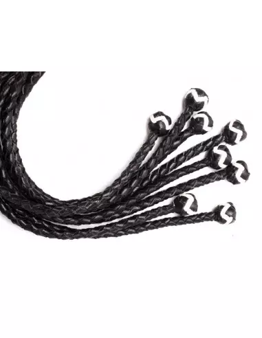 8 Tail Polish Leather Flogger 22 inch Korbács Korbácsok - Pálcák - Paskolók Devil Sticks