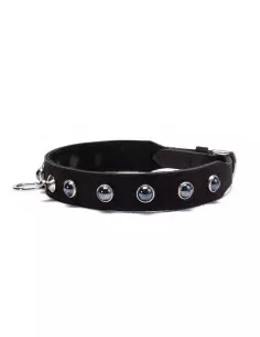 Octane Crystal Collar Black Nyakörv Nyakörv és póráz Devil Sticks