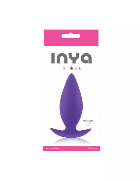 INYA Spades Medium Purple Fenékdugó Fenékdugók NS Toys