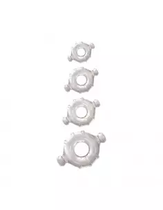 Renegade Vitality Rings Clear Péniszgyűrű Péniszgyűrűk - Mandzsetták NS Toys 2