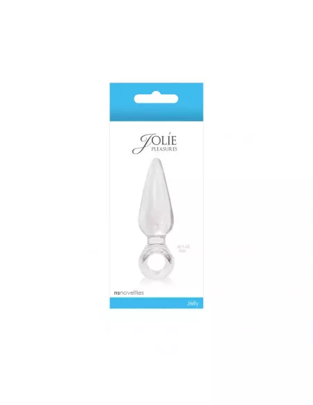 Jolie Pleasures Mini Clear Fenékdugó Fenékdugók NS Toys