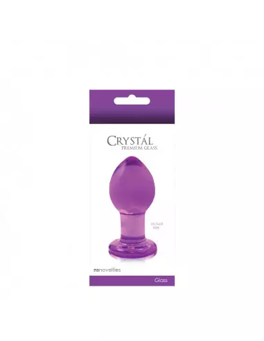 Crystal Medium Purple Fenékdugó Fenékdugók NS Toys