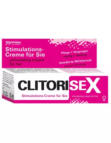 CLITORISEX - Creme für Sie (creme for her), 40 ml Serkentők - Vágyfokozók Joydivision