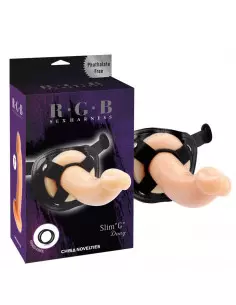 RGB Slim "G" Dong Felcsatolható Dildó Felcsatolható eszközök Chisa Novelties