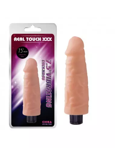 Real Touch XXX 7.5 inch Vibrating Cock No.06 Vibrátor Realisztikus vibrátorok Chisa Novelties
