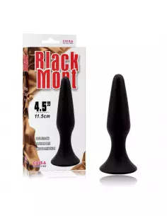 Black Mont L Silicone Plug Fenékdugó Fenékdugók Chisa Novelties