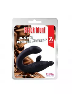 Black Mont P-Spot Perineum Massager Prosztata Masszírozó Prosztata masszírozók Chisa Novelties