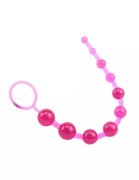 Sassy Anal Beads Pink Anál Golyósor Golyósorok Chisa Novelties