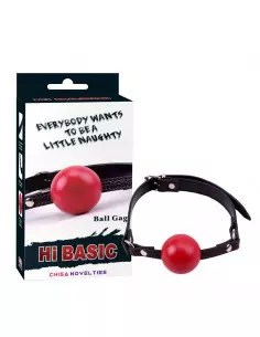 Red Ball Gag Szájpecek Szájpöckök Chisa Novelties