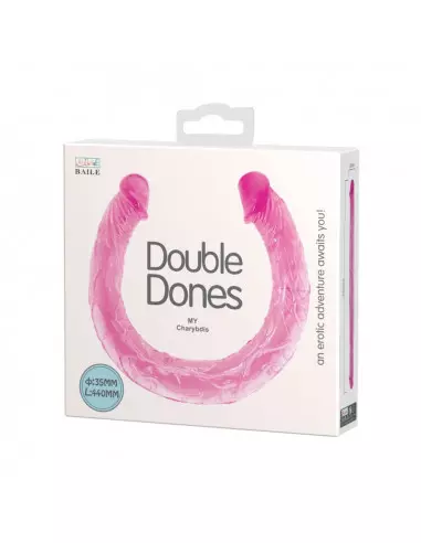 Double Dong Pink 2 Dildó Dongok - Dildók Debra