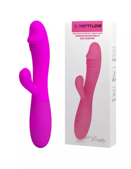 Pretty Love Snappy Pink Vibrátor Nonfiguratív vibrátorok Pretty Love Pretty Love Snappy Pink Vibrátor Nonfiguratív vibrátorok Pretty Love
