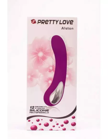 Pretty Love Alston Purple Vibrátor Nonfiguratív vibrátorok Pretty Love