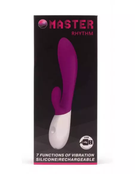 Pretty Love Master Rhythm Purple Vibrátor Nonfiguratív vibrátorok Pretty Love