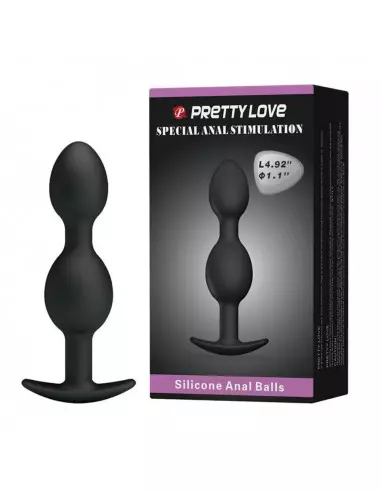Pretty Love Heavy Balls Silicone 3 Fenékdugó Fenékdugók Pretty Love