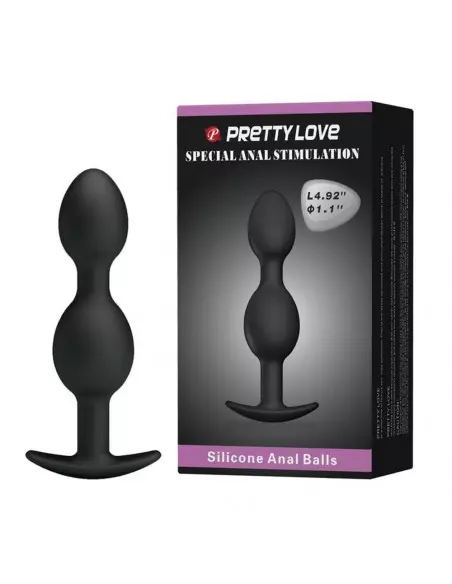 Pretty Love Heavy Balls Silicone 3 Fenékdugó Fenékdugók Pretty Love