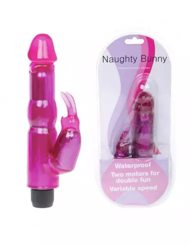 Naughty Bunny Pink Vibrátor Nonfiguratív vibrátorok Debra