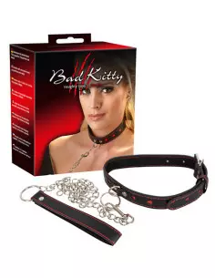 Bad Kitty Collar And Leash Nyakörv Pórázzal Nyakörv és póráz Orion - Bad Kitty