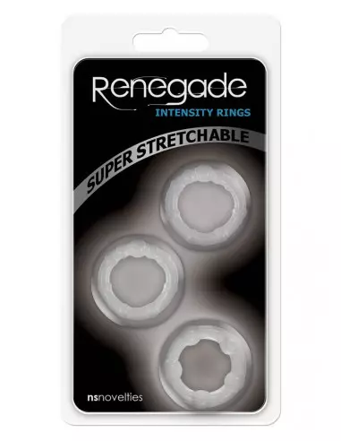 Renegade Intensity Rings Péniszgyűrű Péniszgyűrűk - Mandzsetták NS Toys
