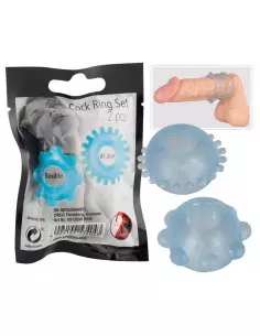 Péniszgyűrű Set pack of 2 Péniszgyűrűk - Mandzsetták You2Toys