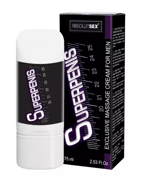 SUPER PENIS Erekció Javító Krém 75 ML Növelők Ruf