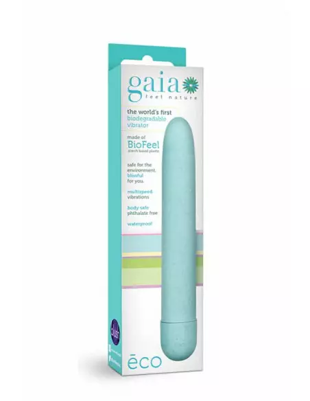 Gaia Eco Aqua Vibrátor Klasszikus vibrátorok Blush Gaia Eco Aqua Vibrátor Klasszikus vibrátorok Blush