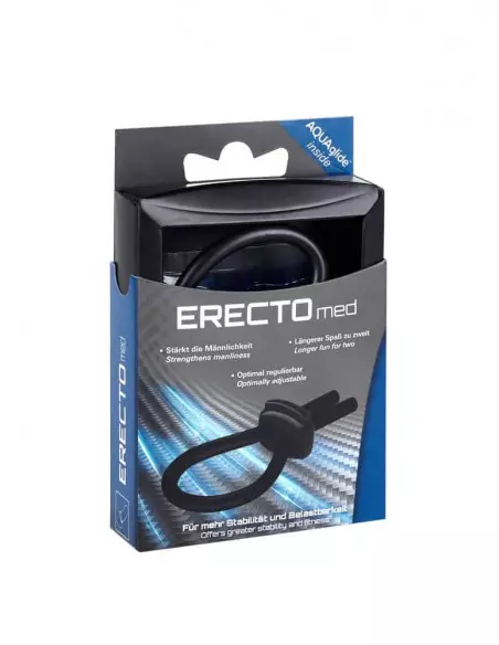 ERECTOmed Black Péniszgyűrű Péniszgyűrűk - Mandzsetták Joydivision ERECTOmed Black Péniszgyűrű Péniszgyűrűk - Mandzsetták Joydivision