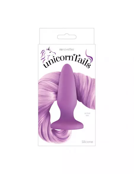 Unicorn Tails Pastel Purple Fenékdugó Fenékdugók NS Toys
