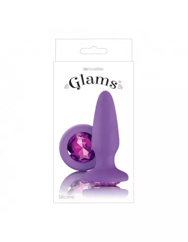 Glams Purple Gem Fenékdugó Fenékdugók NS Toys