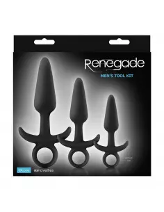Renegade Men's Tool Kit Black Fenékdugó Szett Szettek (segédeszközök) NS Toys