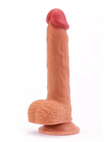 8.5 inch Dual-Layered Silicone Dildó Dongok - Dildók Lovetoy