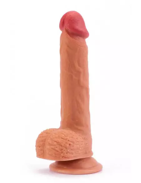 8.5 inch Dual-Layered Silicone Dildó Dongok - Dildók Lovetoy
