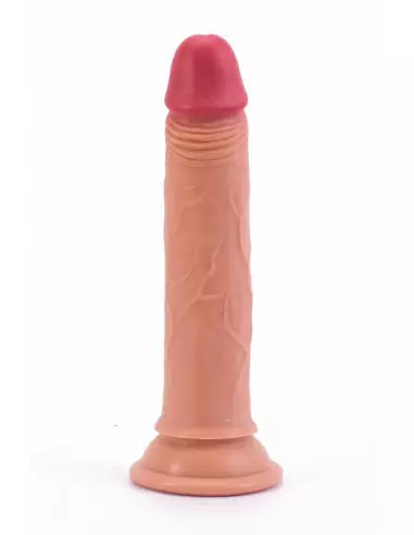 7" Dual-Layered Silicone Nature Cock Flesh Dildó Dongok - Dildók Lovetoy