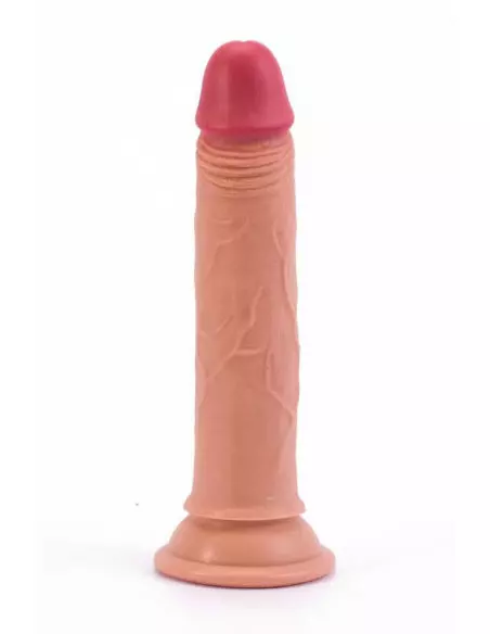7" Dual-Layered Silicone Nature Cock Flesh Dildó Dongok - Dildók Lovetoy